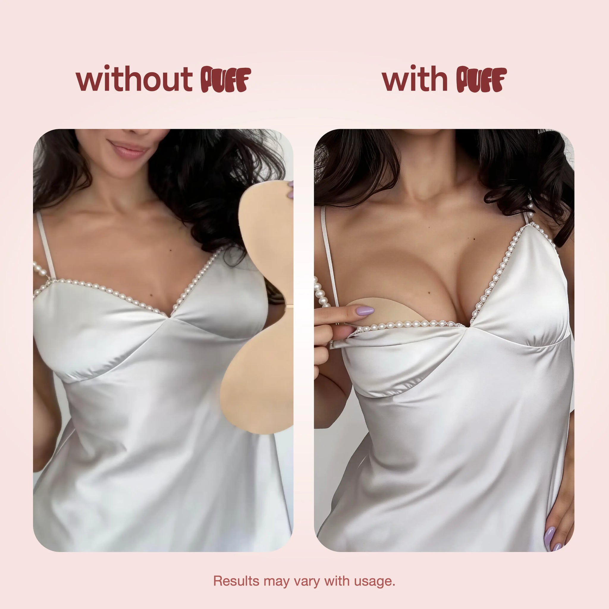 Push-Up Sticky Bra | Waterproof Reusable Invisible Lift Adhesive Bra