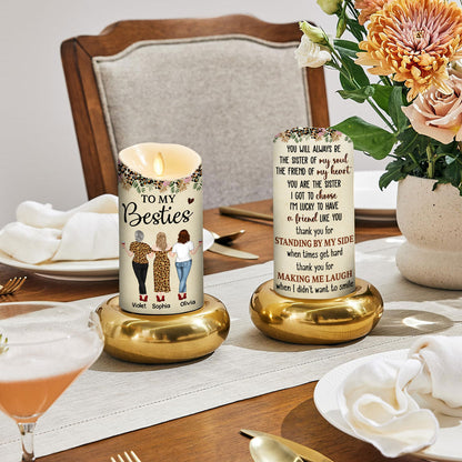 You Are My Soul Sister - Personalized Custom LED Candle